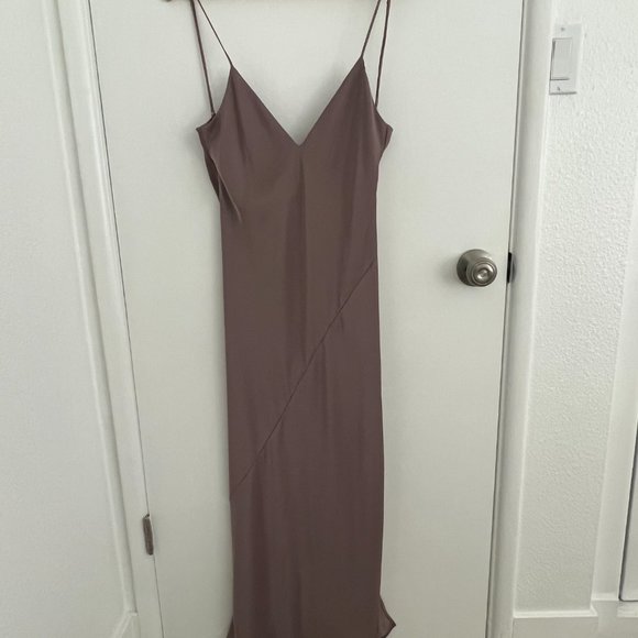 BABATON BELLAMY DRESS - MAUVE SMALL - Picture 2 of 5